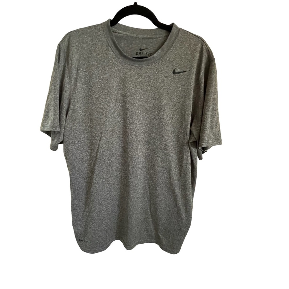 Mens Nike Dry-Fit Athletic Top - Grey - L